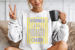 Striped Vitamin D Chaser Summer PNG Product Image 2