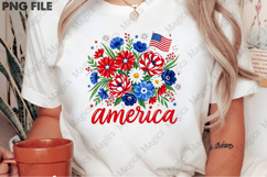 Striped Wildflower 4th Of July Product Image 2