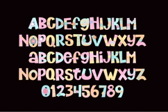 Stripes and Dots Pastel Color Font Product Image 5