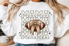 Vintage Football Mama PNG Product Image 2