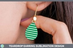 GorgeousStripes Teardrop Earrings design.