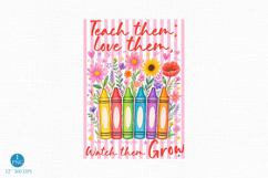 Stripes Teach Them Love Them Watch Them Grow Png Product Image 1
