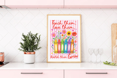Stripes Teach Them Love Them Watch Them Grow Png Product Image 3