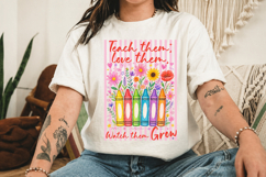 Stripes Teach Them Love Them Watch Them Grow Png Product Image 4