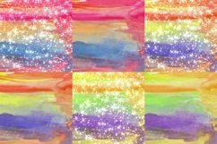 Strong Tone Watercolor Digital Papers Glitter Background Product Image 3