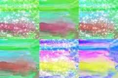 Strong Tone Watercolor Digital Papers Glitter Background Product Image 4