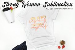 Strong Woman PNG|Strong Woman Quotes|Motivational Quotes v.1 Product Image 17
