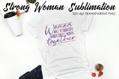 Strong Woman PNG|Strong Woman Quotes|Motivational Quotes v.1 Product Image 21