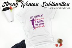 Strong Woman PNG|Strong Woman Quotes|Motivational Quotes v.1 Product Image 22