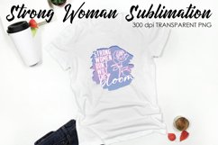 Strong Woman PNG|Strong Woman Quotes|Motivational Quotes v.1 Product Image 27