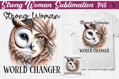Woman sublimation | Strong woman clipart Product Image 1