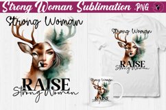 Woman sublimation | Strong woman clipart Product Image 1