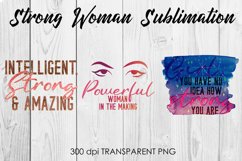 Strong Woman PNG|Strong Woman Quotes|Motivational Quotes v.1 Product Image 3