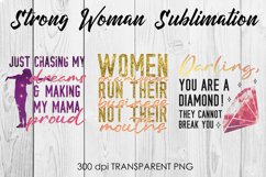 Strong Woman PNG|Strong Woman Quotes|Motivational Quotes v.1 Product Image 6
