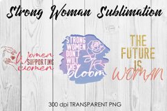 Strong Woman PNG|Strong Woman Quotes|Motivational Quotes v.1 Product Image 7