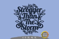 Stronger Than The Storm Papercut Product Image 2