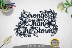 Stronger Than The Storm Papercut Product Image 3