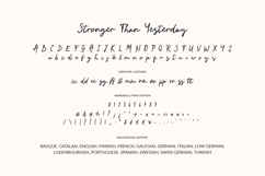 Handwritten Pencil Script Font - Stronger Than Yesterday Product Image 26
