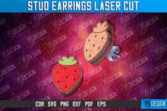 Stud Earrings Laser Cut SVG Bundle| Accessories | CNC File Product Image 3