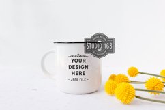 Mug Mockup | Enamel Mug Mockup | Coffee Mug JPG Product Image 1