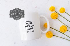 Mug Mockup | 11 oz White Mug Mockup | Coffee Mug JPG Product Image 1