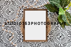 11x15 Mitered Farmhouse Sign Mockup, Wood Sign Mockup, JPEG Product Image 2