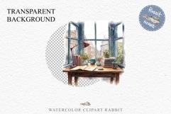 Study Corner Clipart Artist Workspace PNG Scrapbooking Art boho cozy interior table desk Transparent art workshop designs sublimation kids printable digital watercolor Study Corner Clipart, Artist Workspace PNG,  jpeg boho cozy interior table, work desk