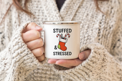 Funny Sarcastic Christmas Illustration, Sublimation PNG. Product Image 2