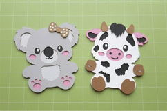 Stuffed Animals 3D SVG Product Image 4