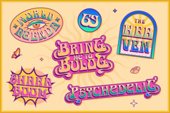 Stunner - Psychedelic font Product Image 10