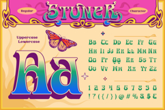 Stunner - Psychedelic font Product Image 2