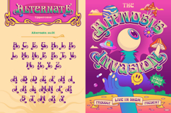 Stunner - Psychedelic font Product Image 7