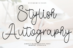 Stylish Autography Product Image 1