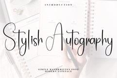 Stylish Autography Product Image 1