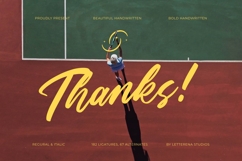 Stylish Rackets Beautiful Handwritten Font Product Image 15