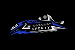 Stylish sports decal sticker raciStylish sports decal sticke Product Image 1