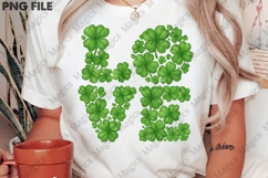 Stylized 'LOVE' Letters Decorated For St Patrick's Day Product Image 2