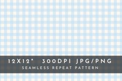 Pastel Blue Checker Seamless Pattern Product Image 1