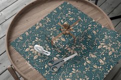 Elegant Seamless Pattern Floral Pattern Gold Damask Product Image 2