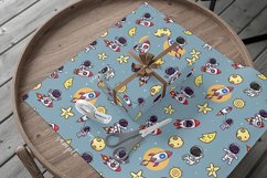 Spaceman Kids Seamless Repeating Pattern Astronaut Seamless Product Image 2