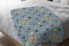 Spaceman Kids Seamless Repeating Pattern Astronaut Seamless Product Image 4