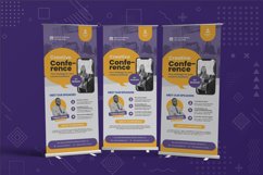 Creative Conference Roll Up Banner Product Image 2
