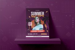 Summer Night Party Flyer Product Image 2