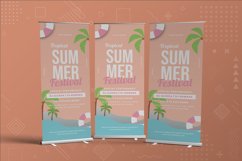 Summer Festival Roll Up Banner Product Image 2