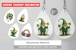 Subconscious Shamrock Earring Product Image 1