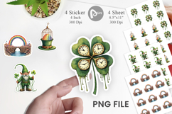 Subconscious Shamrock Sticker Product Image 1