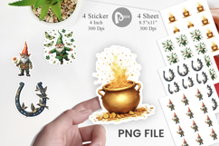 Subconscious Shamrock Sticker Product Image 1