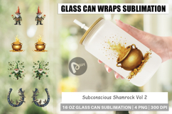 Subconscious Shamrock Glass Can Product Image 1