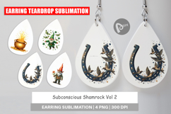 Subconscious Shamrock Earring Product Image 1