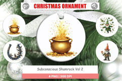 Subconscious Shamrock Ornament Product Image 1